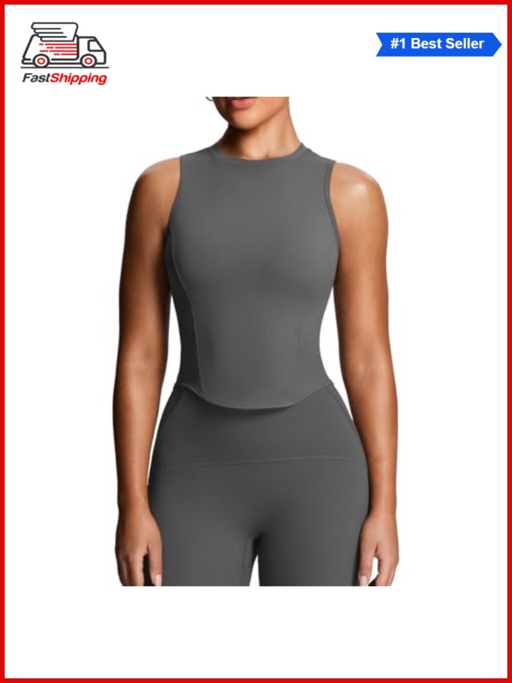 Sleeveless Geo Tank Top Without Padded Bra Nylon Spandex Workout Yoga